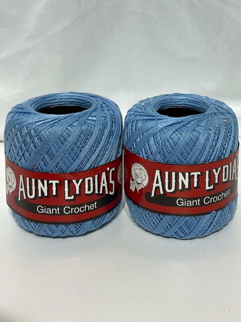 Aunt Lydias Light Blue 212 Crochet Thread NWT Unopened Vintage 90s